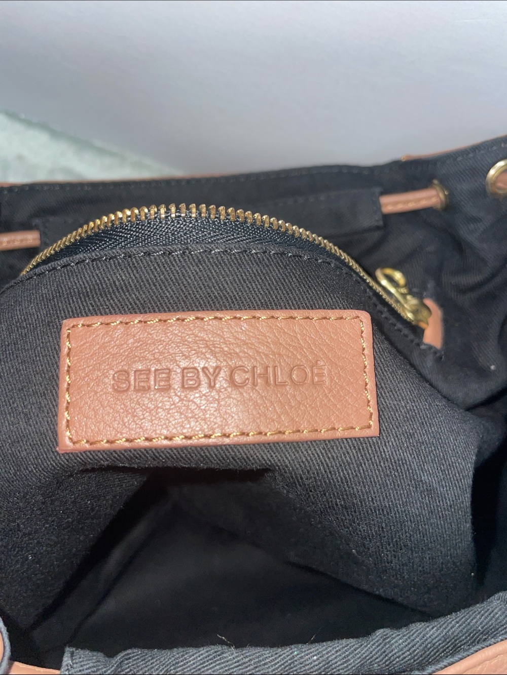 See By Chloé ‘Cherry’ Drawstring Saddle Bag - Picture 11 of 16